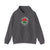 Black and Resting Unisex Heavy Blend Cozy Hoodie (Dark Color)