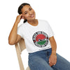 Black and Resting Unisex Softstyle Graphic T-shirt (Light Color)